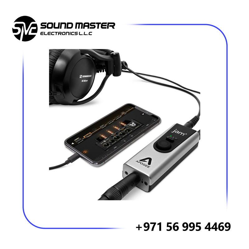 S8 Apogee Jam Plus Mini USB Audio Interface for iOS, macOS and PC