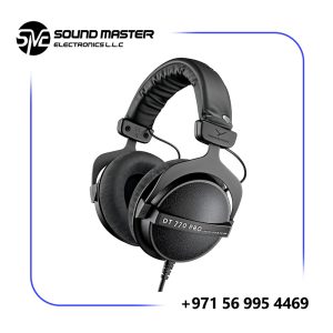 Beyerdynamic DT 770 PRO, Over-Ear Professional Studio Headphones,Wired, 250 Ohm, Black