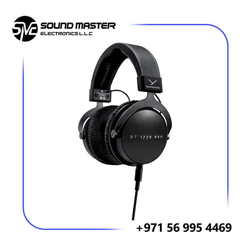 Beyerdynamic DT 1770 PRO MKII Wired Over-Ear Headphones, 30 Ohm, Closed-Back Professional Recording Studio Monitor