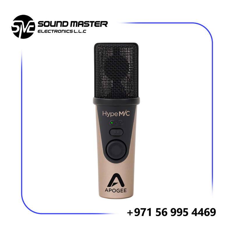 s1 Apogee HypeMiC USB Cardioid Microphone with Built-In Analog Compressor