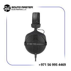 Beyerdynamic DT 990 PRO, 80 Ohm, Open Back, Over Ear, Wired Professional Studio Headphones, Limited Black edition