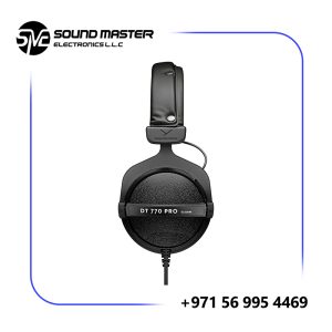 Beyerdynamic DT 770 PRO, Over Ear Studio Headphones, Wired, 80 Ohm, Gray