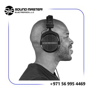Beyerdynamic DT 990 PRO, 250 Ohm, Open Back, Over Ear, Wired Professional Studio Headphones, Limited Black edition